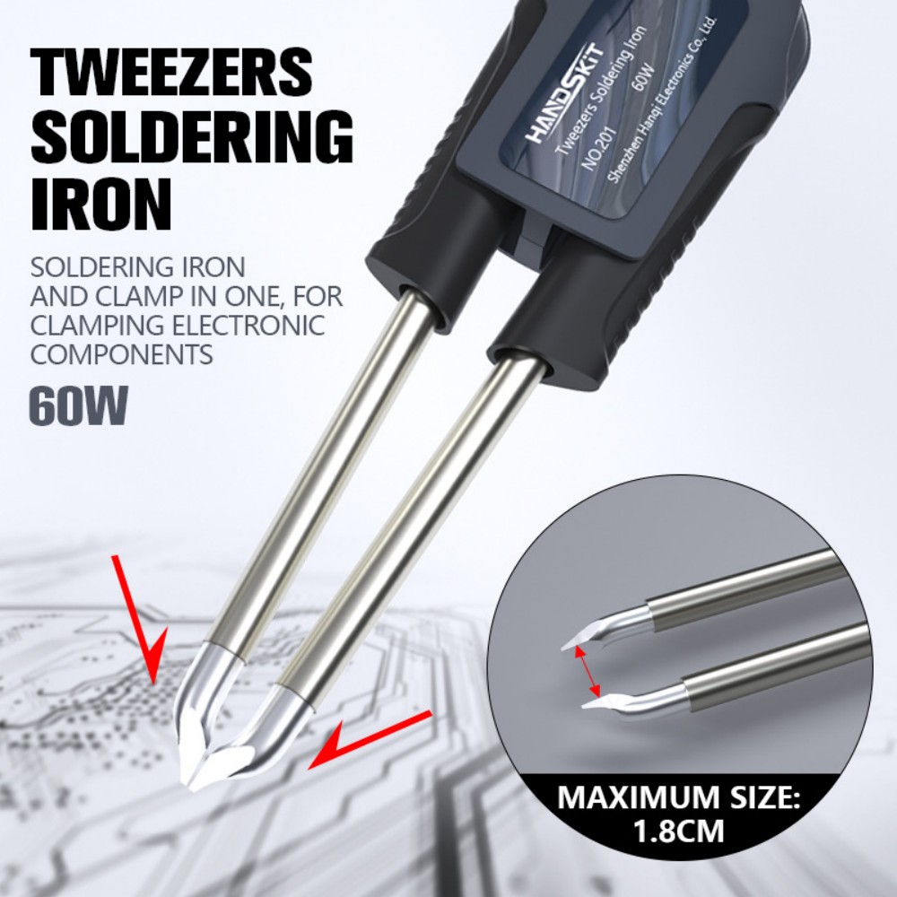 T12 Soldering Tweezer Handle – - đánh giá và giá Electronics Repair Tools