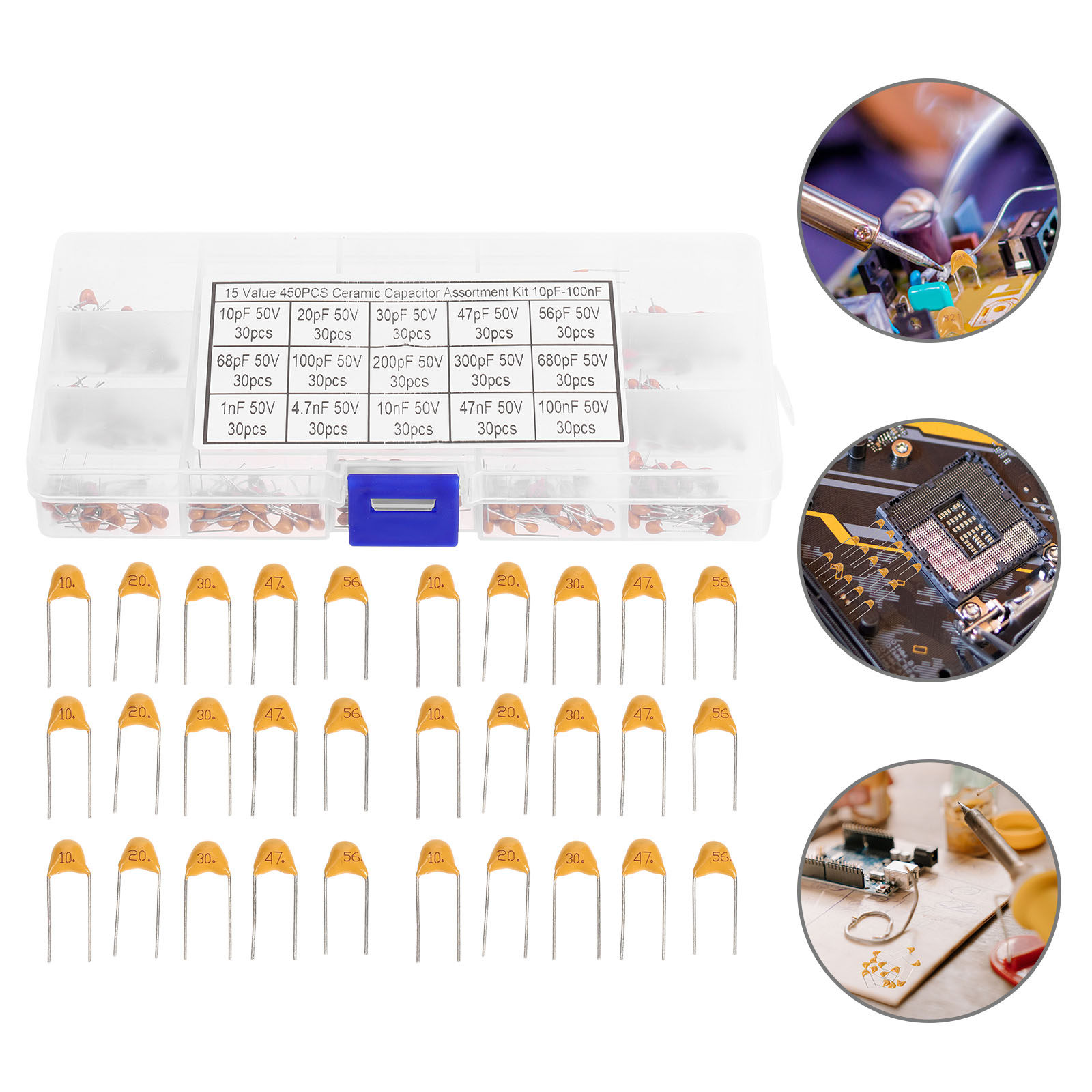 1Set Premium Ceramic Capacitor - đánh giá và giá Electronics Repair Hobby