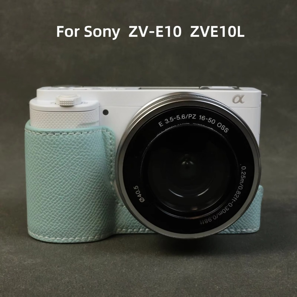 Leather Protective Case For So - đánh giá và giá Sony Camera Zv-E10