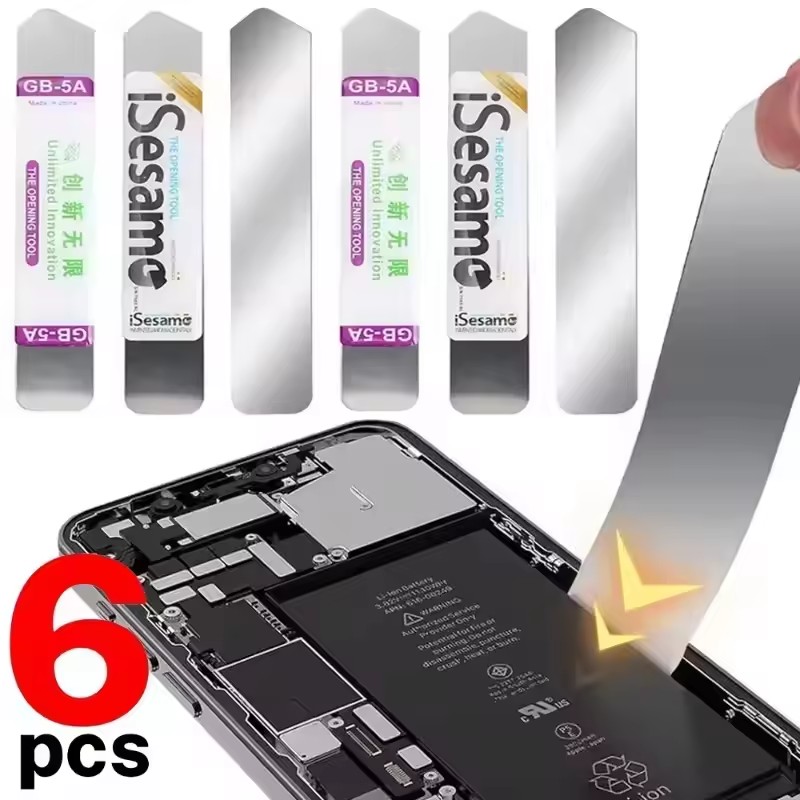 1-6Pcs Metal Flat Soft Blade C - đánh giá và giá Phone Opening Tool