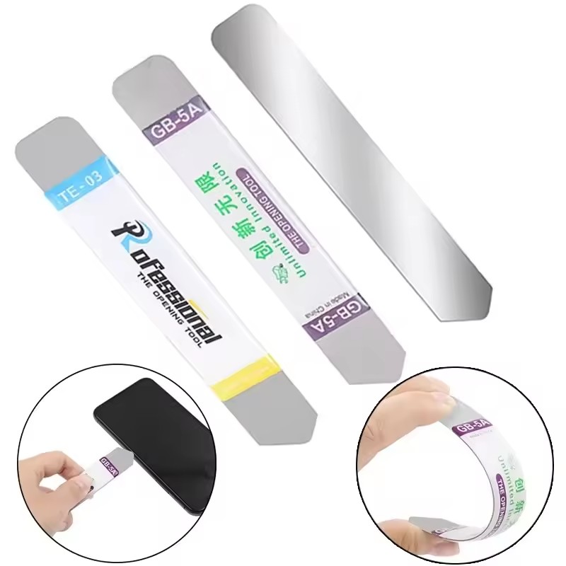 1-6Pcs Metal Flat Soft Blade C - đánh giá và giá Phone Opening Tool