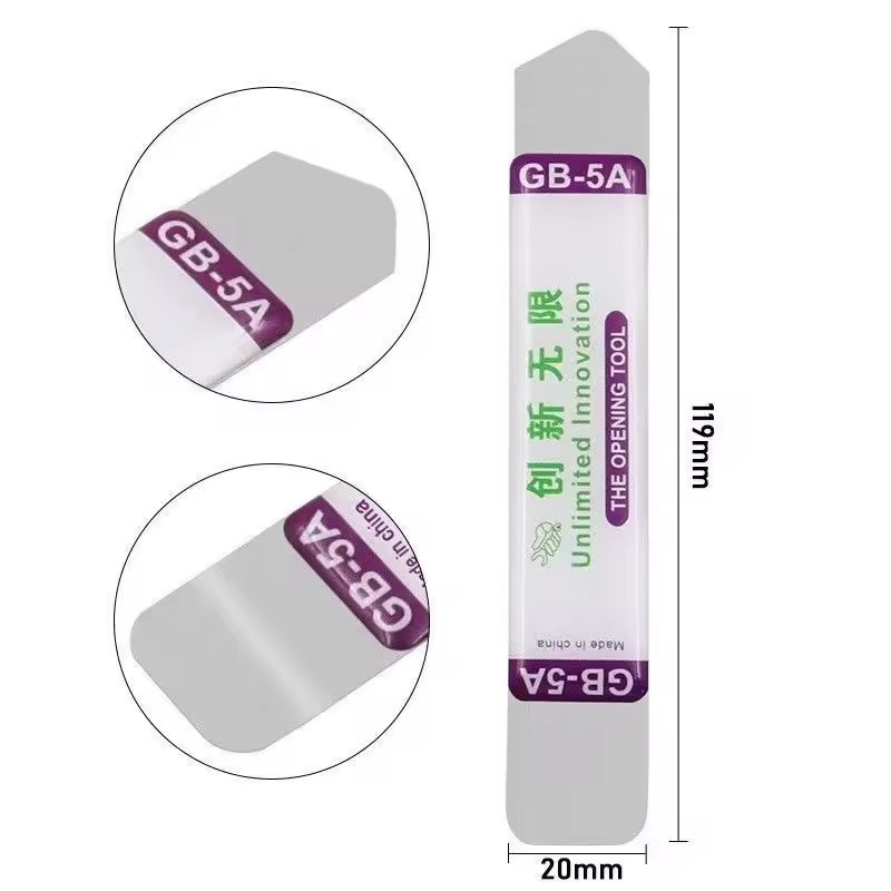1-6Pcs Metal Flat Soft Blade C - đánh giá và giá Phone Opening Tool