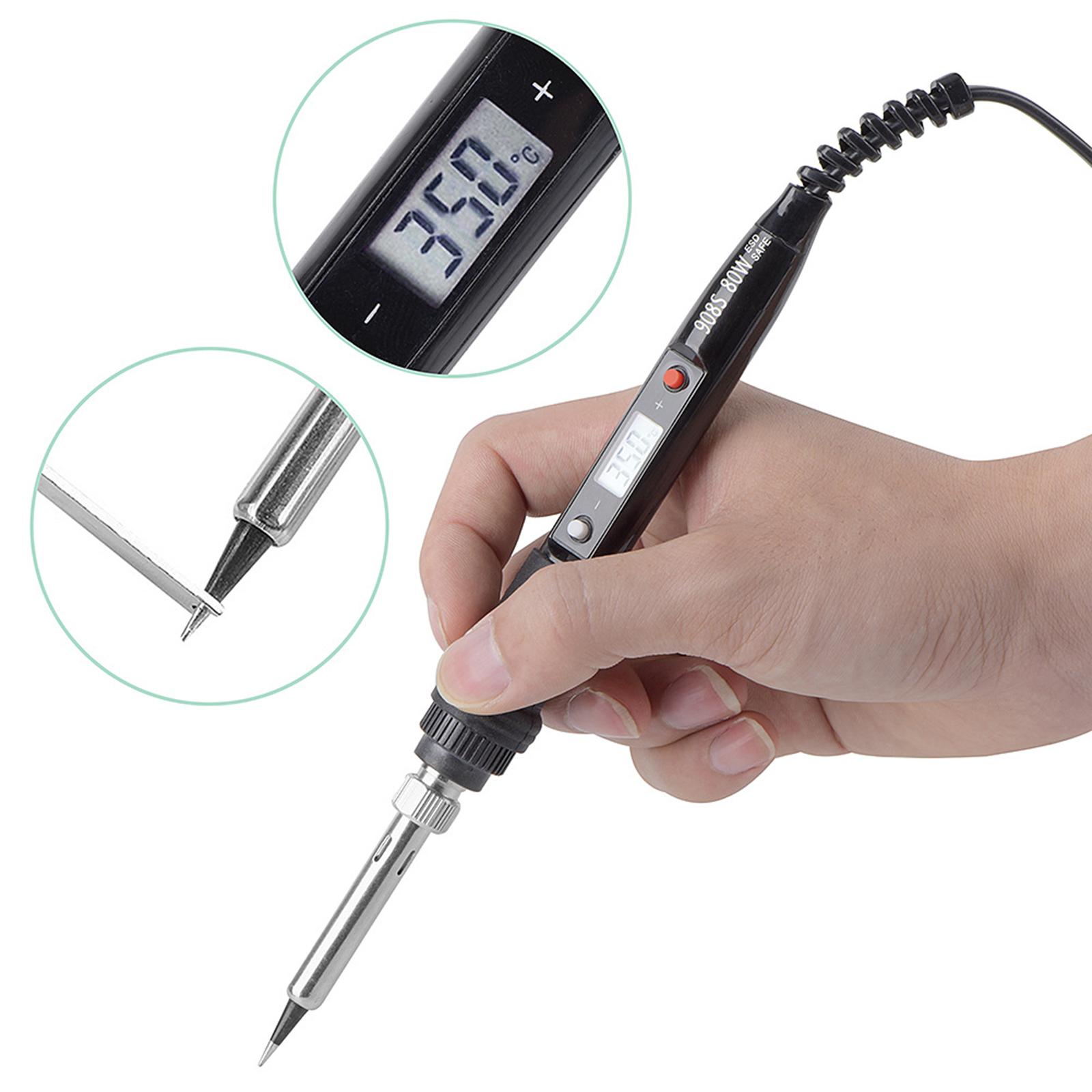 80W Professional Soldering Iro - đánh giá và giá Electronics Repair Hobby
