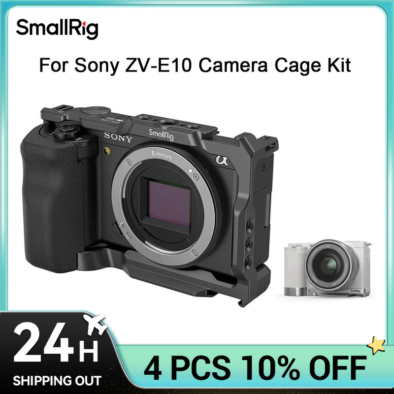 SmallRig Sony ZV-E10 Khung Máy - đánh giá và giá Sony Camera Zv-E10